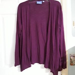 Purple simply vera Wang cardigan